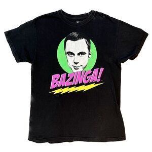 Ripple Junction Big Bang Theory Sheldon Bazinga Graphic tee Medium